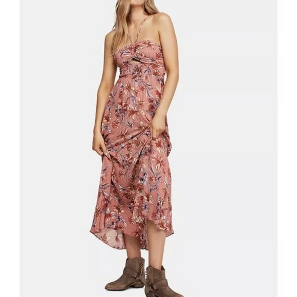 Free People Dresses & Skirts - Free people smocked printed maxi dress